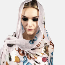 Load image into Gallery viewer, Jungle Dance Cashmere Scarf