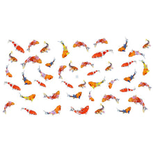 Load image into Gallery viewer, Koi Handprinted Cashmere Scarf