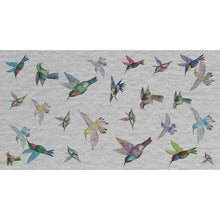 Load image into Gallery viewer, Kolibri Handprinted Cashmere Scarf