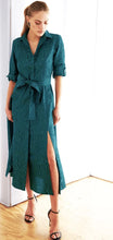 Load image into Gallery viewer, Laine Dress in Moire Jacquard
