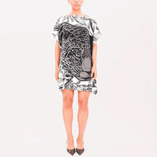 Load image into Gallery viewer, Leo in Flowers Short Silk Dress