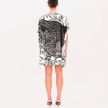 Load image into Gallery viewer, Leo in Flowers Short Silk Dress