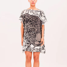 Load image into Gallery viewer, Leo in Flowers Short Silk Dress