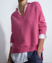 Load image into Gallery viewer, Looker Layered V-Neck Sweater