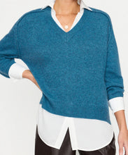 Load image into Gallery viewer, Looker Layered V-Neck Sweater