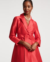 Load image into Gallery viewer, Lucille Wrap Dupioni Dress