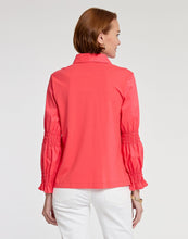 Load image into Gallery viewer, Marissa Bracelet Sleeve Woven/Knit Top