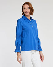 Load image into Gallery viewer, Marissa Bracelet Sleeve Woven/Knit Top