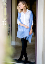 Load image into Gallery viewer, Alta Cashmere Featherweight Scarf - Blues & Greens