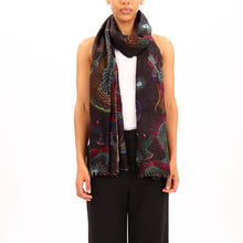 Load image into Gallery viewer, Winter Dragon Cashmere Scarf
