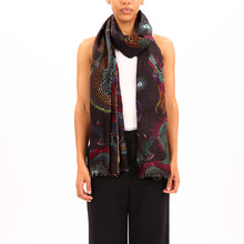 Load image into Gallery viewer, Winter Dragon Cashmere Scarf