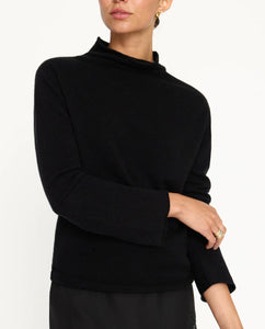 Rhone Relaxed Funnel Cashmere Sweater
