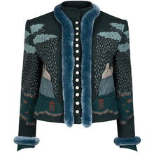 Load image into Gallery viewer, The Snow Lion Brush Fringe Tailored Jacket
