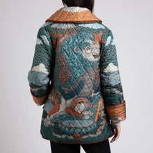 Load image into Gallery viewer, The Snow Lion Reversible Quilted Jacket