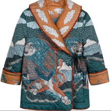 Load image into Gallery viewer, The Snow Lion Reversible Quilted Jacket