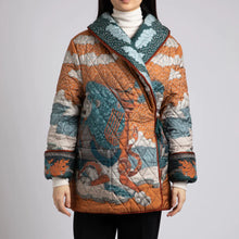 Load image into Gallery viewer, The Snow Lion Reversible Quilted Jacket
