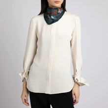 Load image into Gallery viewer, The Snow Lion Scarf by Sabina Savage