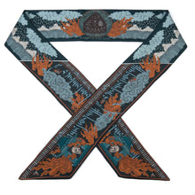 Load image into Gallery viewer, The Snow Lion Large Silk Ribbon