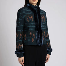 Load image into Gallery viewer, The Song Deer Brush Fringe Tailored Jacket