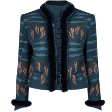 Load image into Gallery viewer, The Song Deer Brush Fringe Tailored Jacket