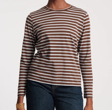 Load image into Gallery viewer, Long Sleeve Striped Tee Shirt