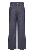 Load image into Gallery viewer, Sventy Belt Pant Dark Denim