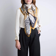 Load image into Gallery viewer, Texas Stallion Silk Twill Scarf