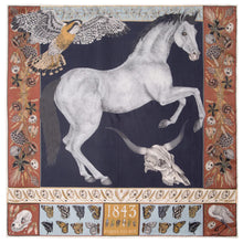 Load image into Gallery viewer, Texas Stallion Silk Twill Scarf