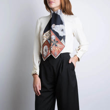 Load image into Gallery viewer, Texas Stallion Silk Twill Scarf