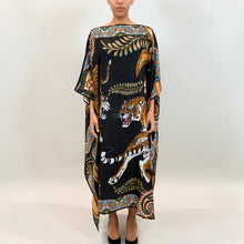 Load image into Gallery viewer, Tiger & Jungle Silk Tunic