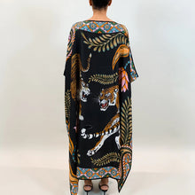 Load image into Gallery viewer, Tiger & Jungle Silk Tunic