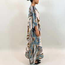 Load image into Gallery viewer, Tiger & Jungle Silk Tunic