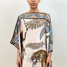 Load image into Gallery viewer, Tiger & Jungle Silk Tunic