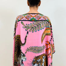 Load image into Gallery viewer, Tiger & Jungle Silk Tunic