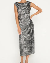 Load image into Gallery viewer, Trey Draped Waist Dress