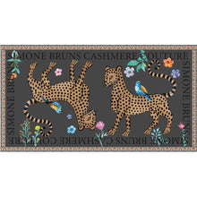 Load image into Gallery viewer, Venice Leopard Handprinted Cashmere Scarf