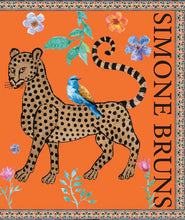 Load image into Gallery viewer, Venice Leopard Handprinted Cashmere Scarf