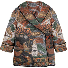 Load image into Gallery viewer, The Wind Horse Reversible Quilted Jacket