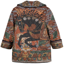 Load image into Gallery viewer, The Wind Horse Reversible Quilted Jacket