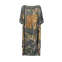 Load image into Gallery viewer, Wildlife Silk Tunic