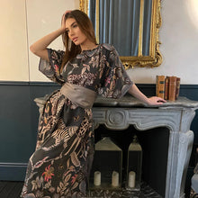 Load image into Gallery viewer, Wildlife Silk Tunic