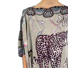 Load image into Gallery viewer, Wildlife Silk Tunic