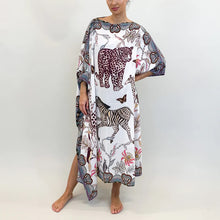 Load image into Gallery viewer, Wildlife Silk Tunic