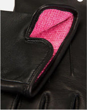 Load image into Gallery viewer, Women's Cashmere Lined Touchscreen Leather Gloves