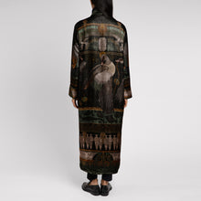 Load image into Gallery viewer, The Heralds of Horus Long Velvet Jacket