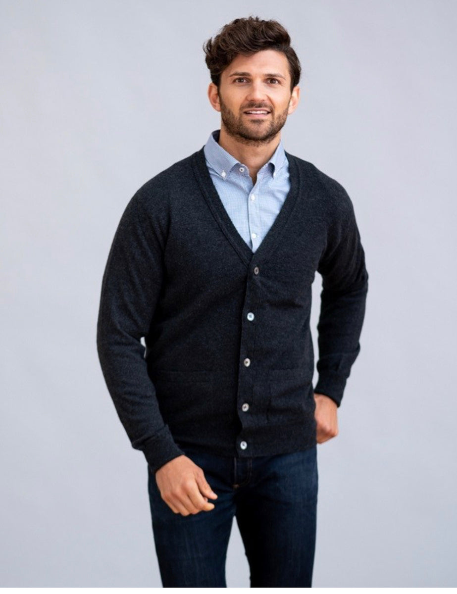 cardigan dress shirt men How To Wear A Sweater & Dress Shirt