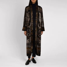 Load image into Gallery viewer, Bastet's Bounty Long Velvet Jacket