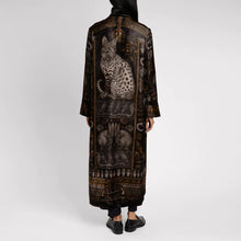 Load image into Gallery viewer, Bastet's Bounty Long Velvet Jacket