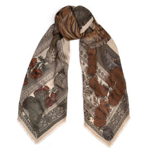 Load image into Gallery viewer, Tiger Trap Cashmere Scarf