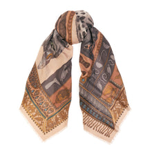 Load image into Gallery viewer, Bastet's Bounty Cashmere Scarf